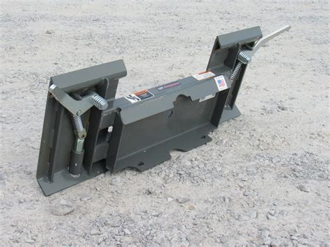 skid steer wheel adapters|universal skid steer attachment plate.